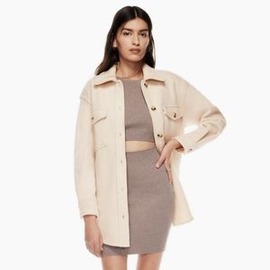 Aritzia Ganna Shirt Jacket - Size Small
